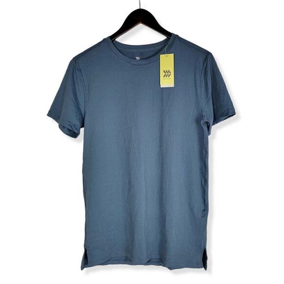 All In Motion Men's performance Tee in Blue - Picture 1 of 2